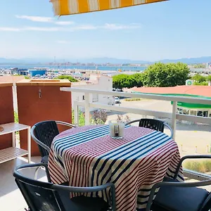 Roc Mar 7 2a - Apartamento Cerca Del Centro Y De La Playa - Terraza Con Vistas Al Mar Y Al Puerto Roses